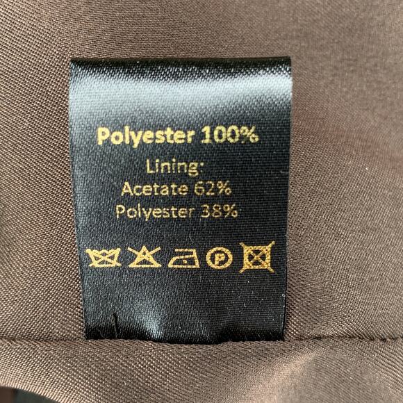 The Fold Finsbury Purple Satin Asymmetric Neck Evening Cocktail Sheath Dress - Picture 10 of 10